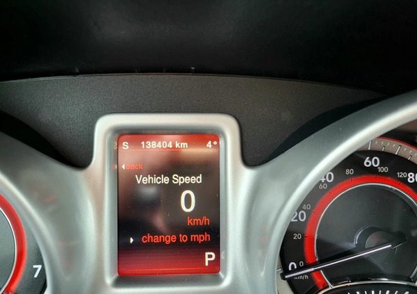 Dodge Journey cena 69900 przebieg: 138400, rok produkcji 2017 z Mysłowice małe 137